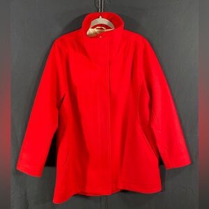 Pendleton Red Wool Winter Coat